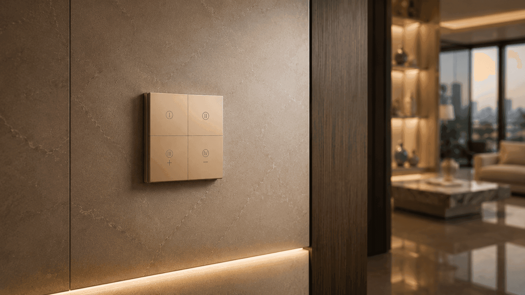 Selecting the Perfect Smart Switch Finishes for Luxury Architectural Design