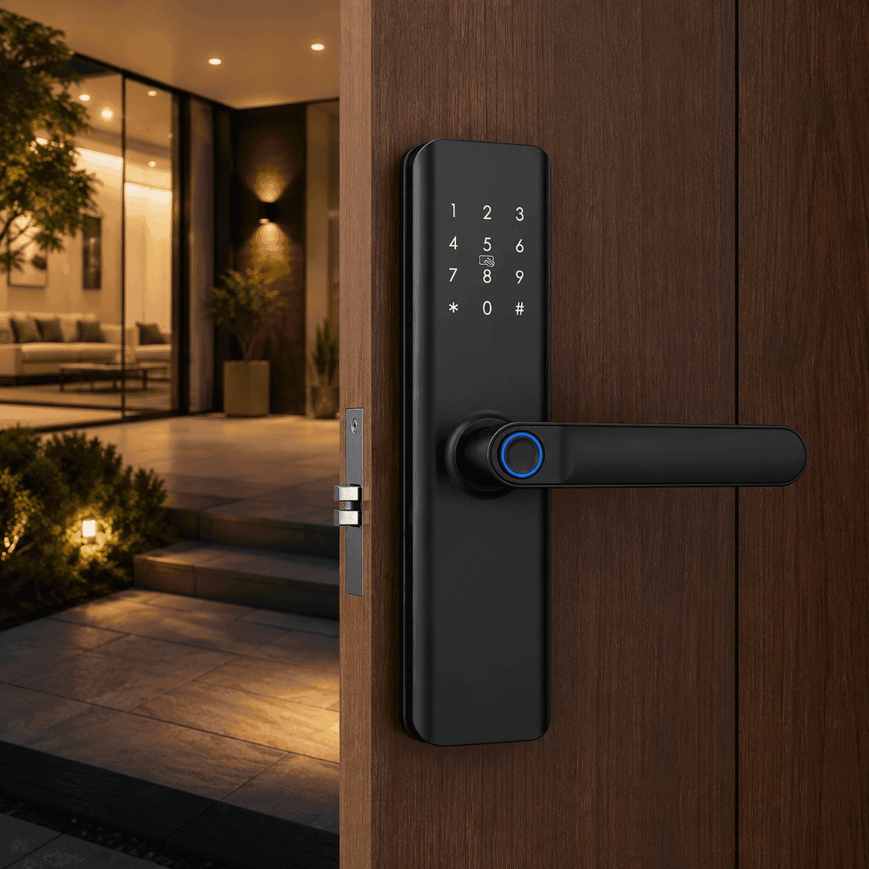 Slim Steel Smart Lock