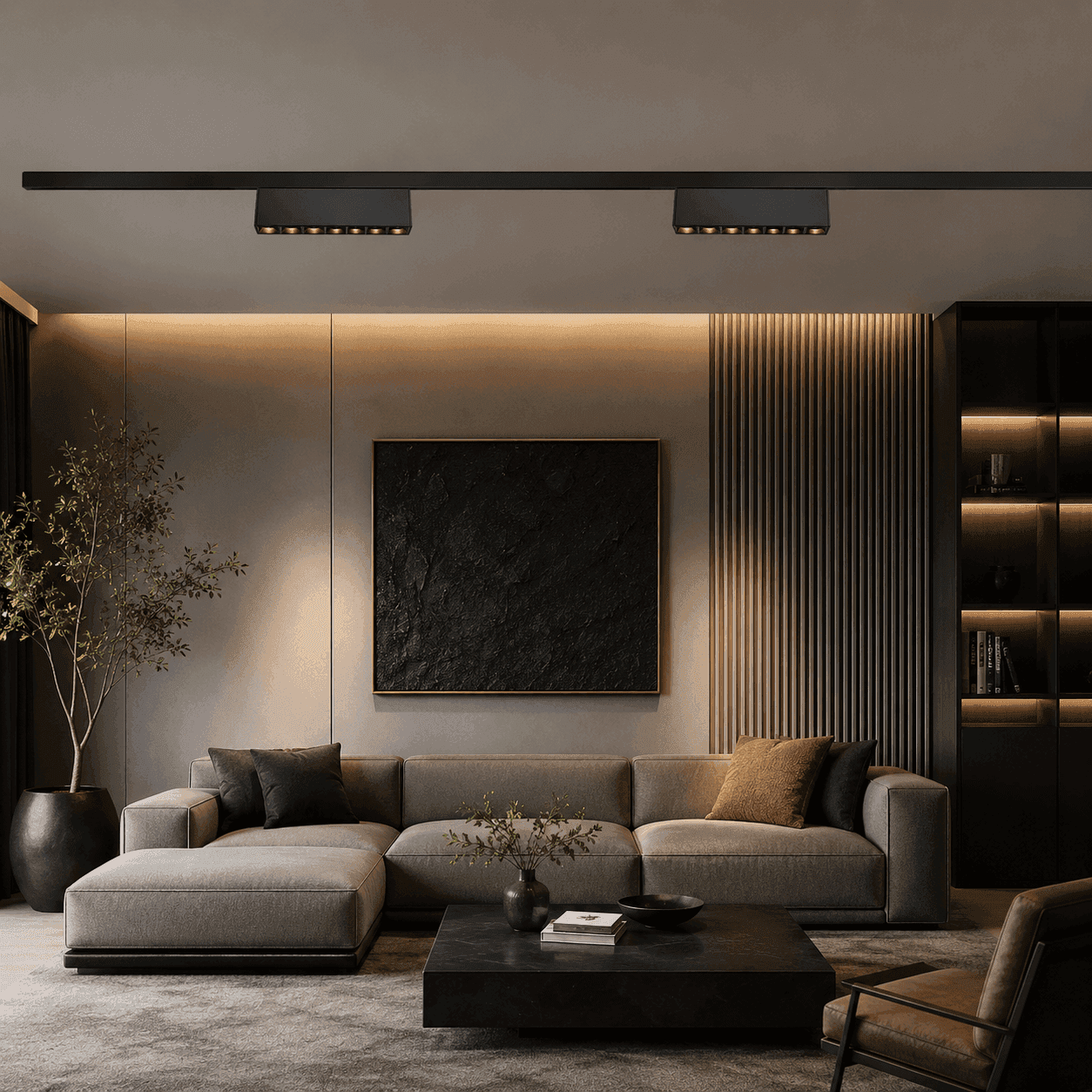Magnetic Linear Dot Light