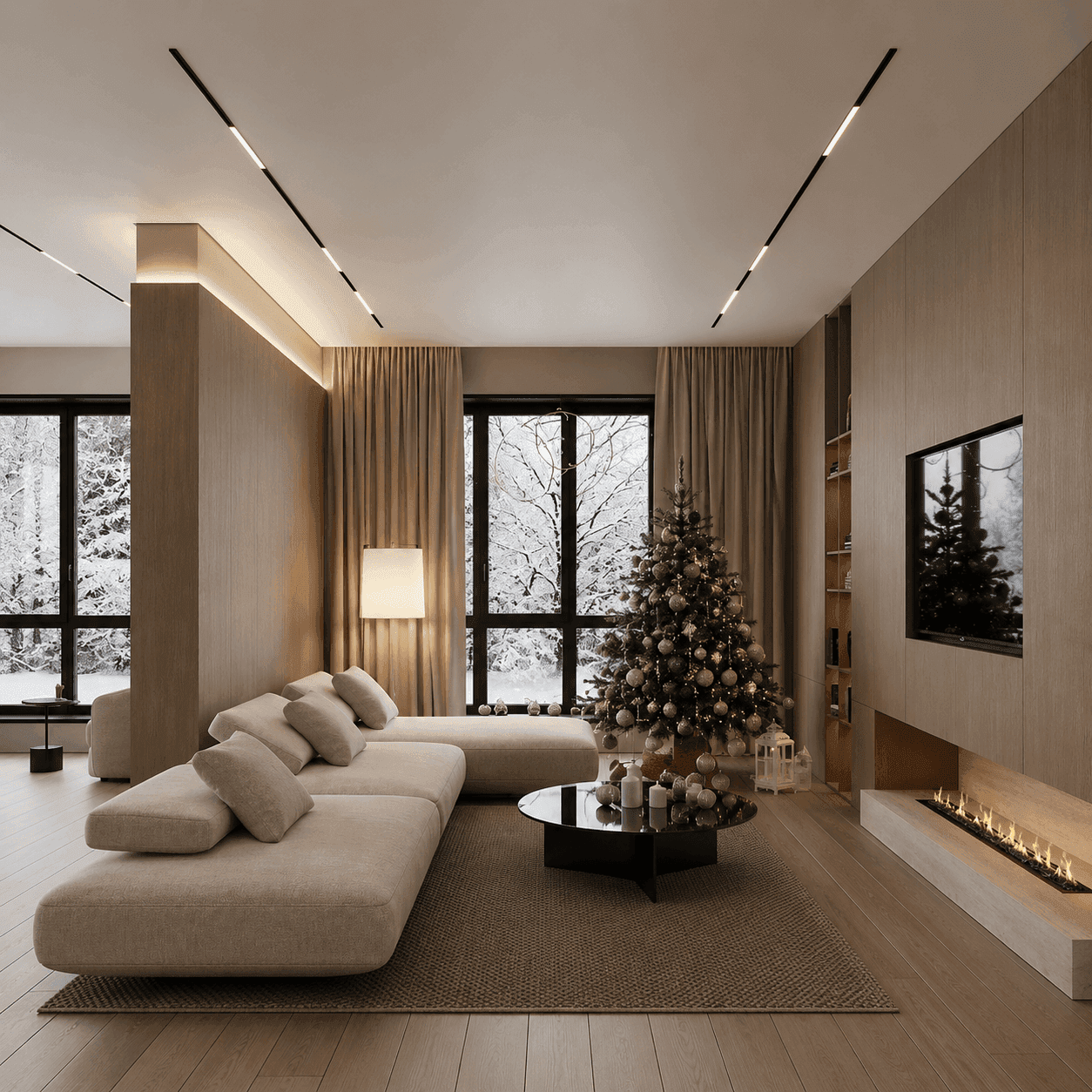 Magnetic Straight Linear Light