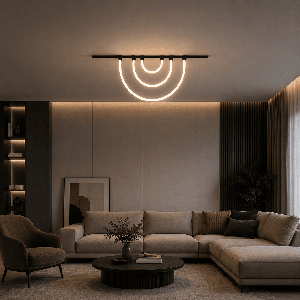 Magnetic Linear Pendant Light
