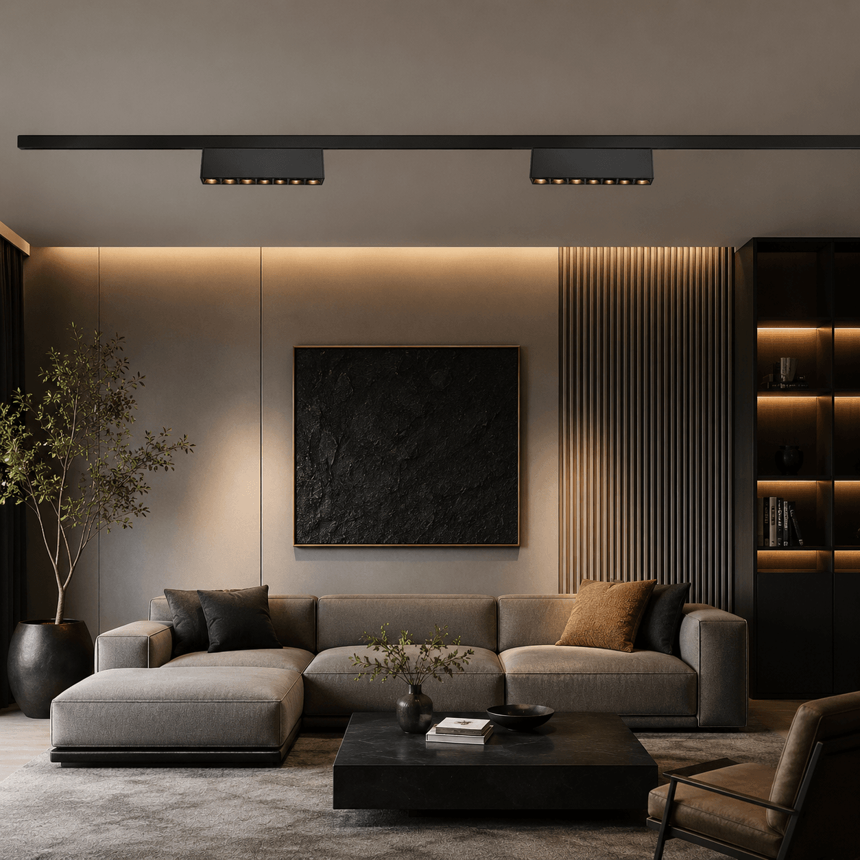 Magnetic Linear Dot Light